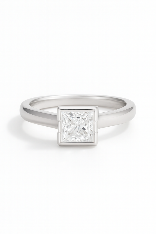 Pria Solitaire Lab Grown Diamond Engagement Ring