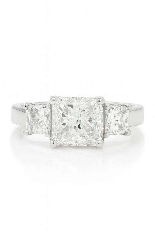 Lars Square Lab Grown Diamond Engagement Ring