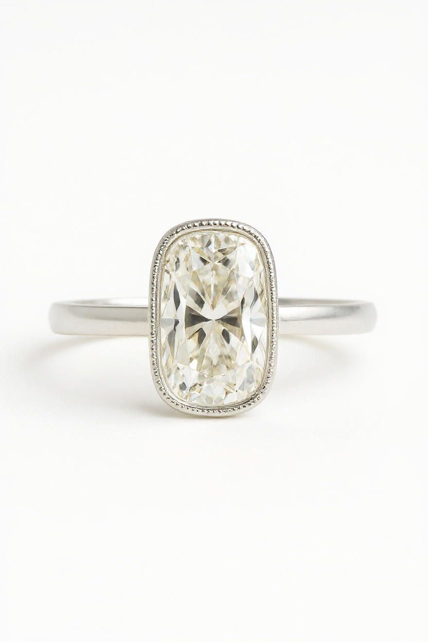 Olave Oval Lab Grown Diamond Engagement Ring