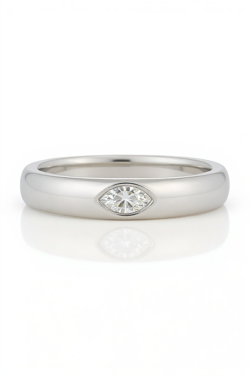 Kioni Marquise Lab Grown Diamond Engagement Ring