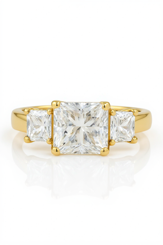 Lars Square Lab Grown Diamond Engagement Ring