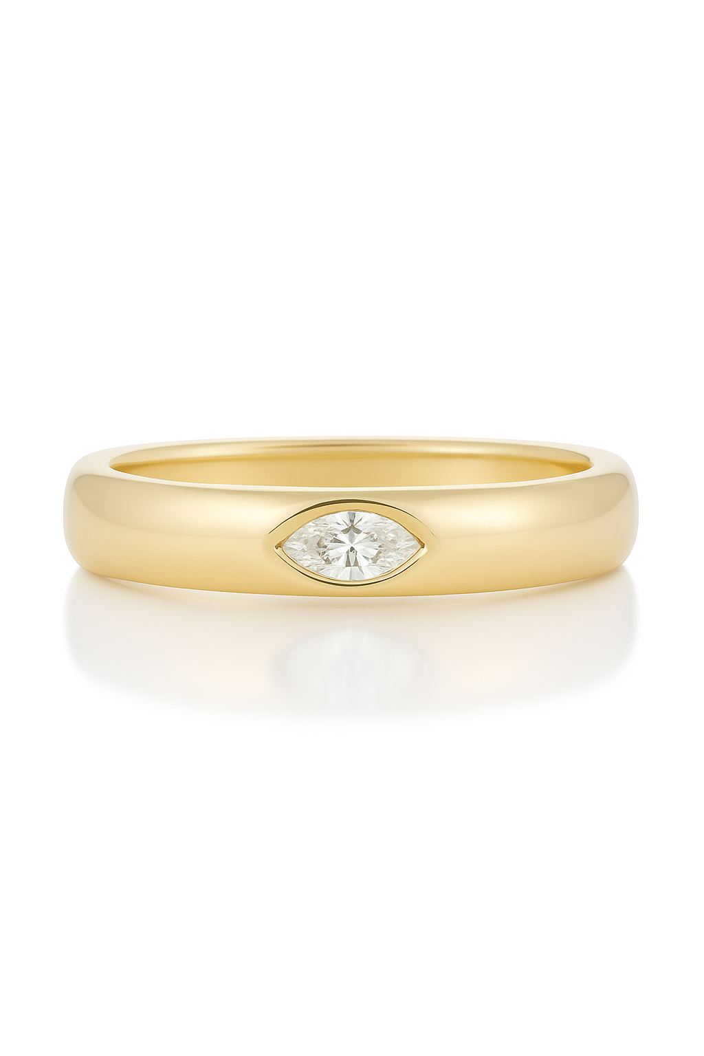 Kioni Marquise Lab Grown Diamond Engagement Ring