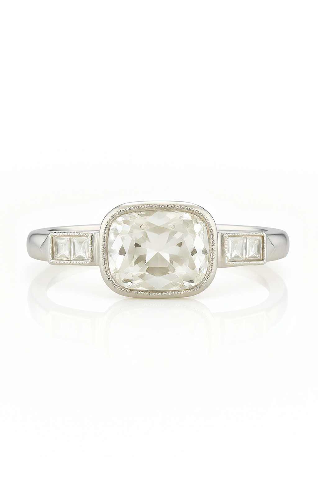 Belgari Lab Grown Diamond Engagement Ring