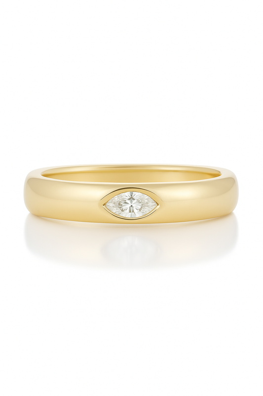 Kioni Marquise Lab Grown Diamond Engagement Ring