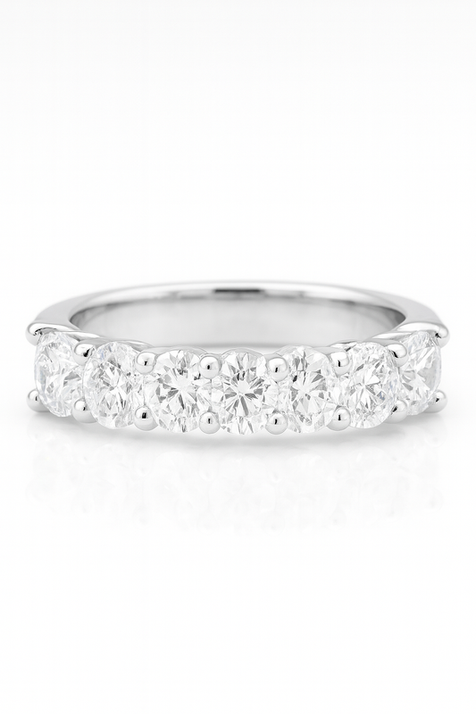 Liora Round Wedding Band